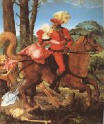 Hans Baldung Grien The Knight the Young Girl and Death (mk05) china oil painting reproduction